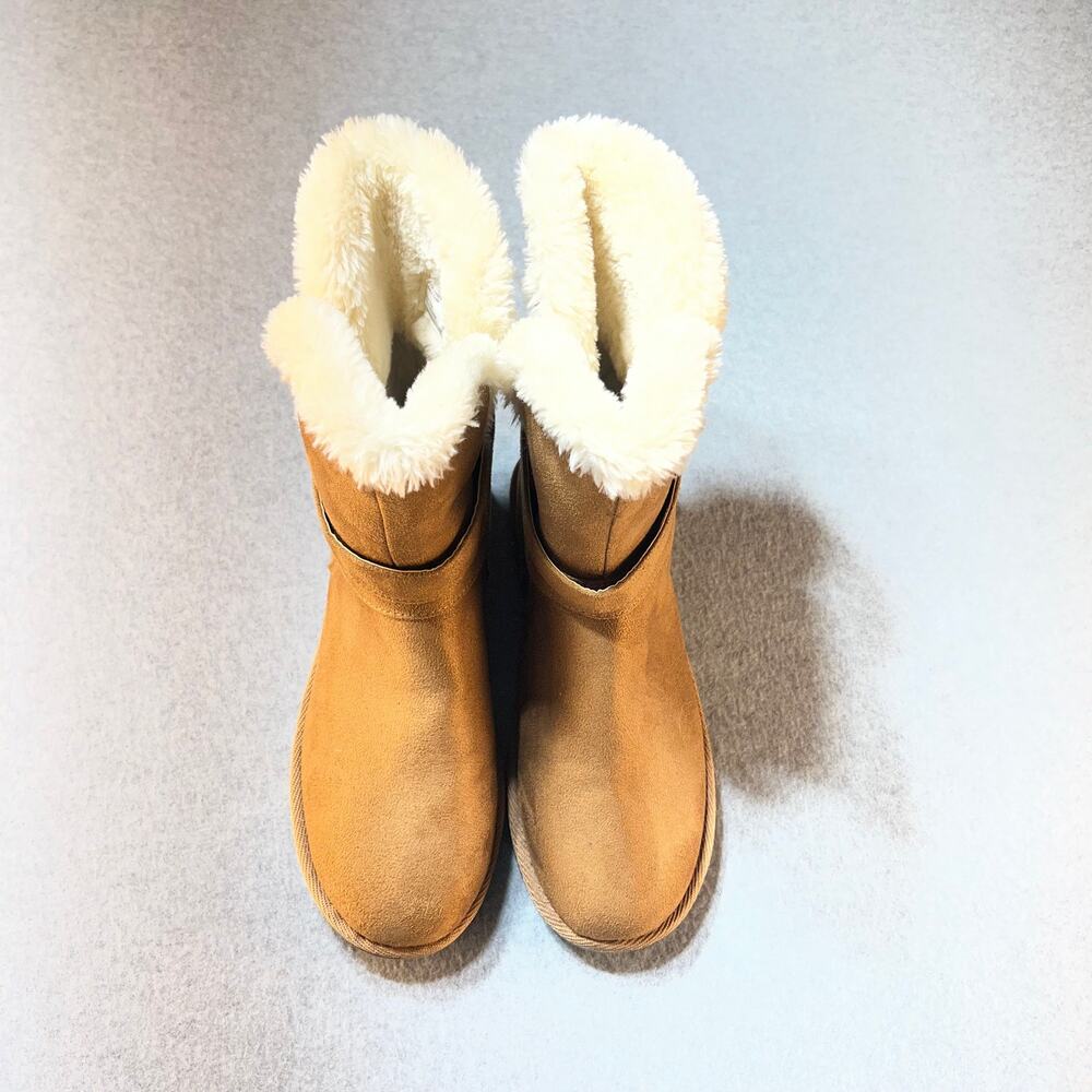 Womens Airwalk Brown Suede, Winter Mid-Boot Size 9